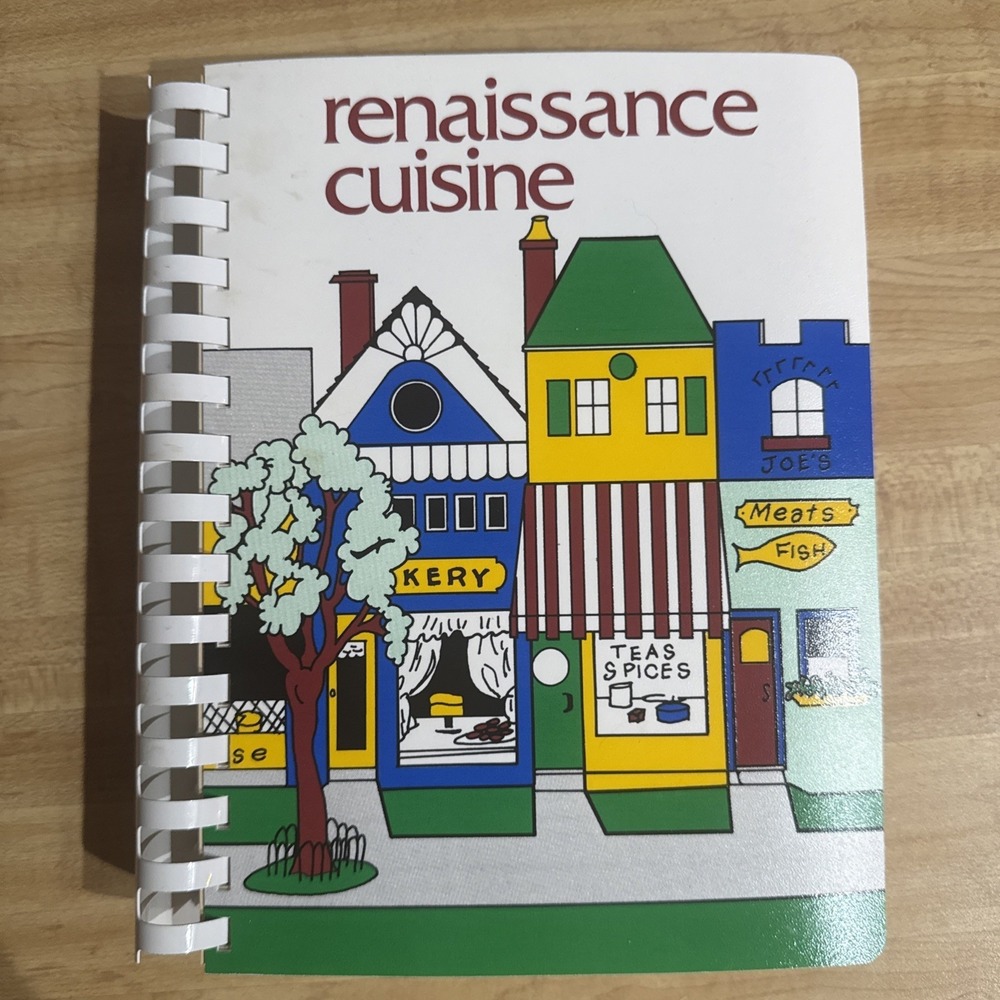 Vintage‎ 1981 Renaissance Cuisine Detroit Hospital Auxiliary Cookbook